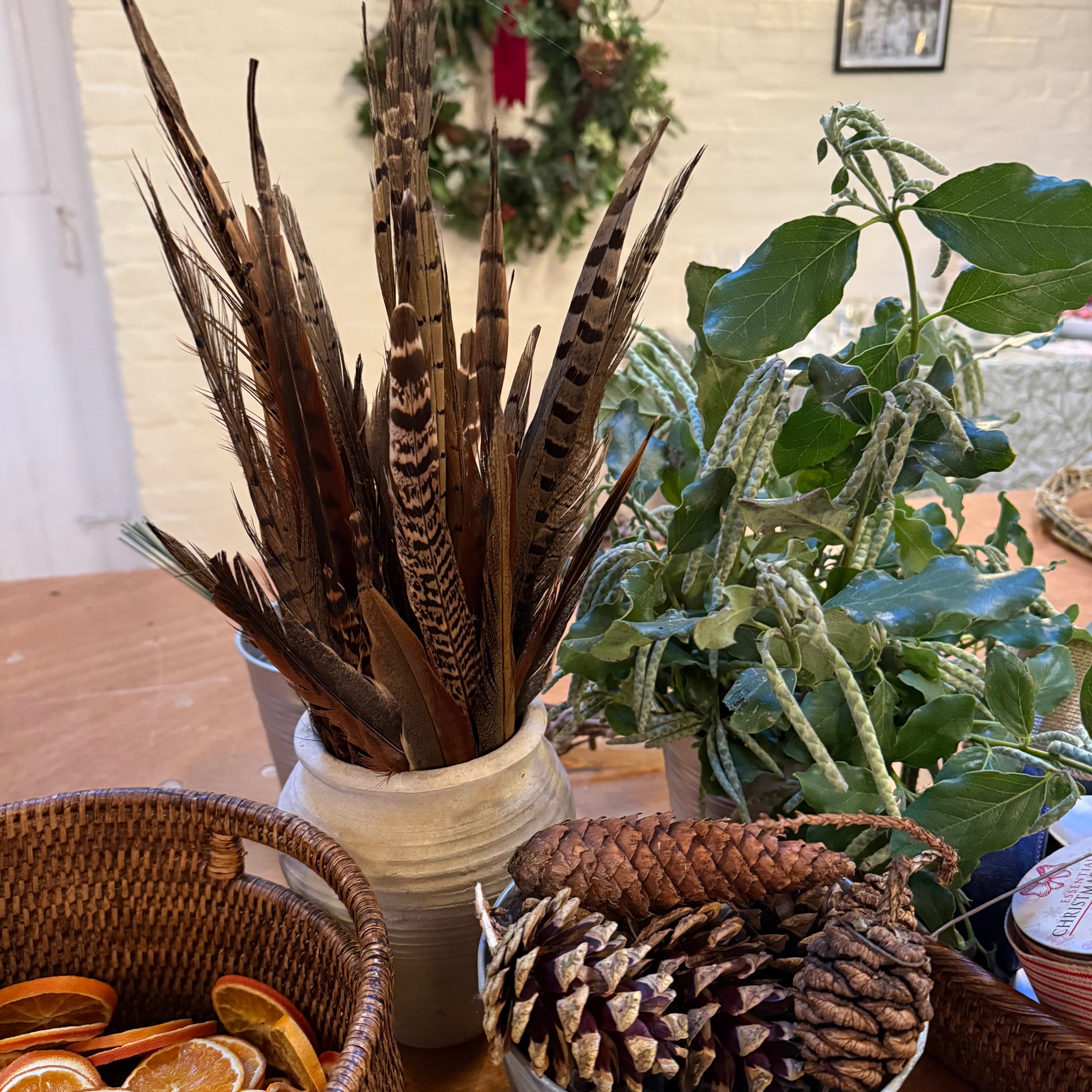 Christmas Wreath Making Workshop - Thursday 4th December 5pm - 8pm