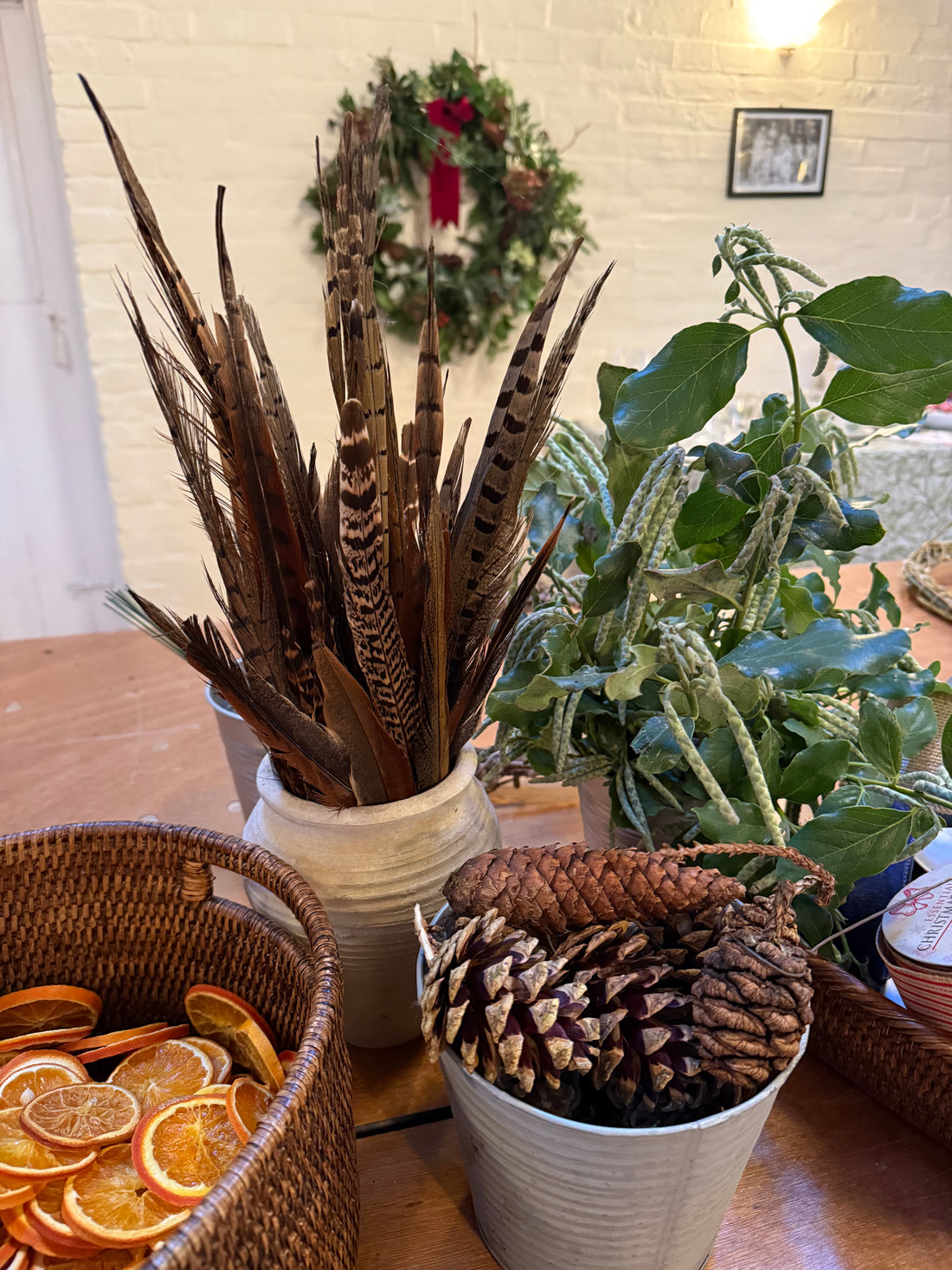 Christmas Wreath Making Workshop - Friday 5th December