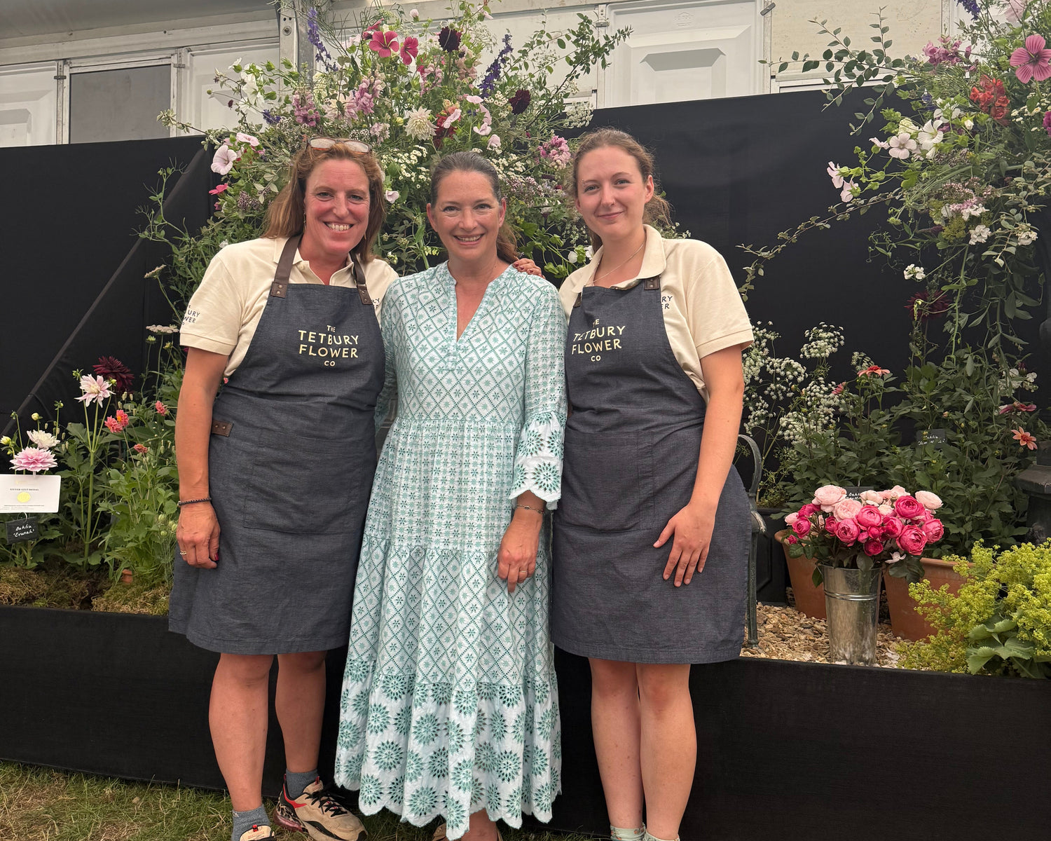 Rachel de Thame and Rachel Golding Barrett of The Tetbury Flower Company