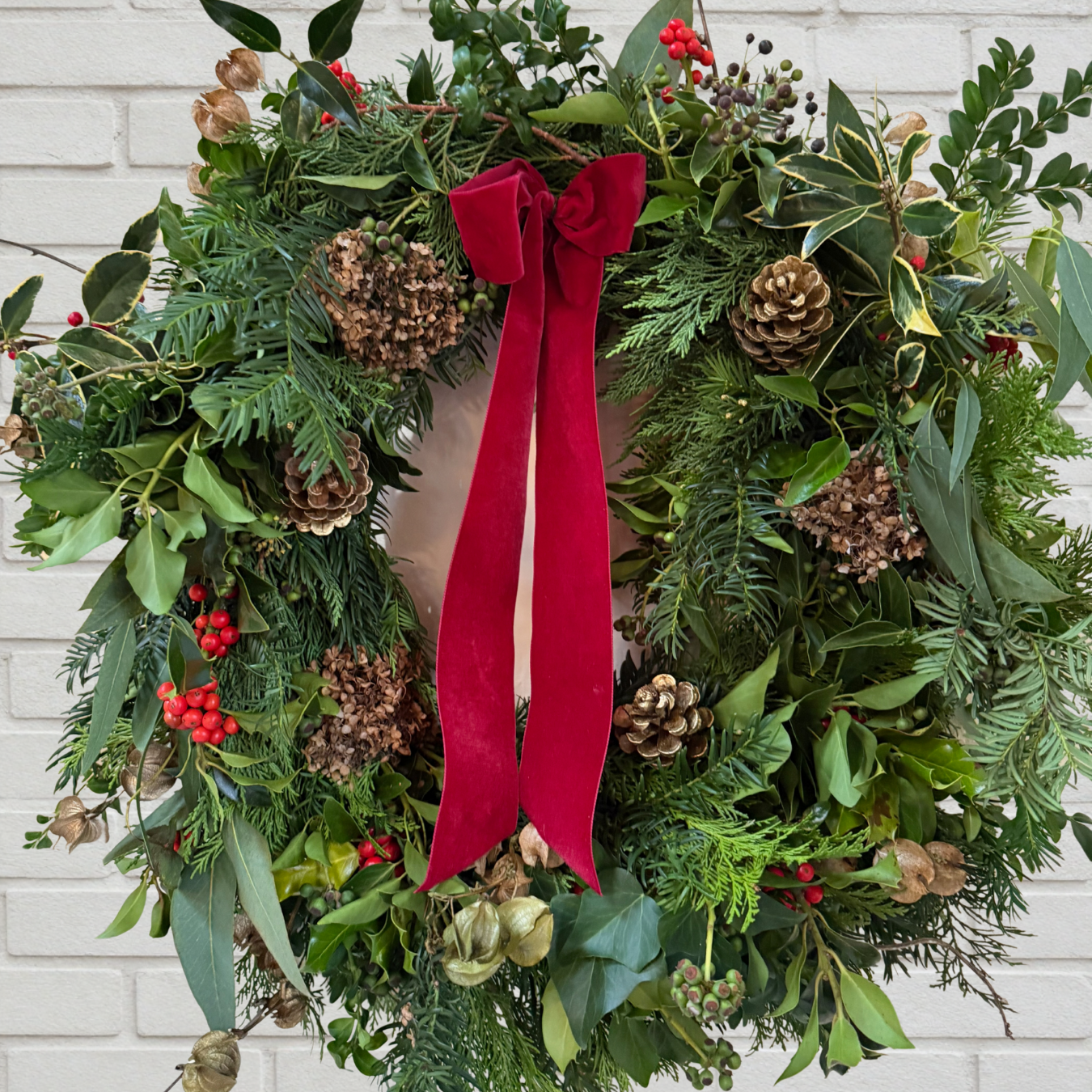 Christmas Wreath Making Workshop - Thursday 3rd December 5pm - 8pm