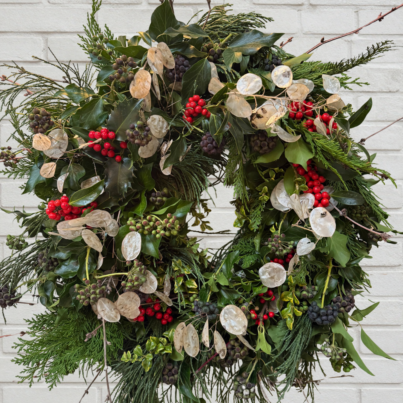 Christmas Wreath Making Workshop - Saturday 5th December 10am - 1pm