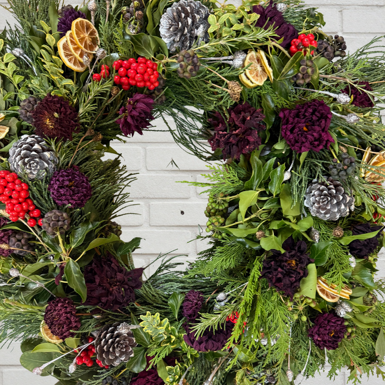 Christmas Wreath Making Workshop - Thursday 3rd December 10am - 1pm