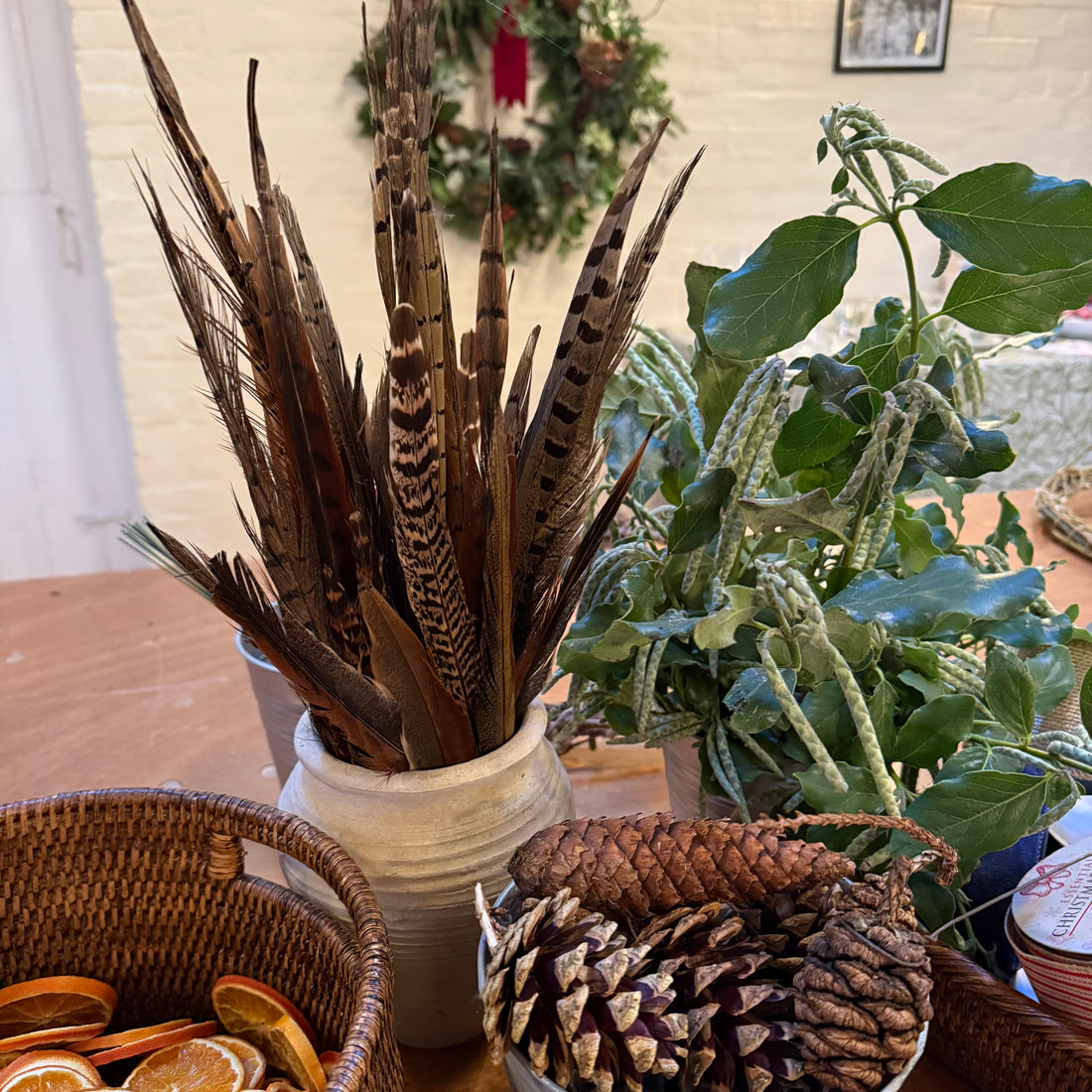 Christmas Wreath Making Workshop - Thursday 4th December 5pm - 8pm